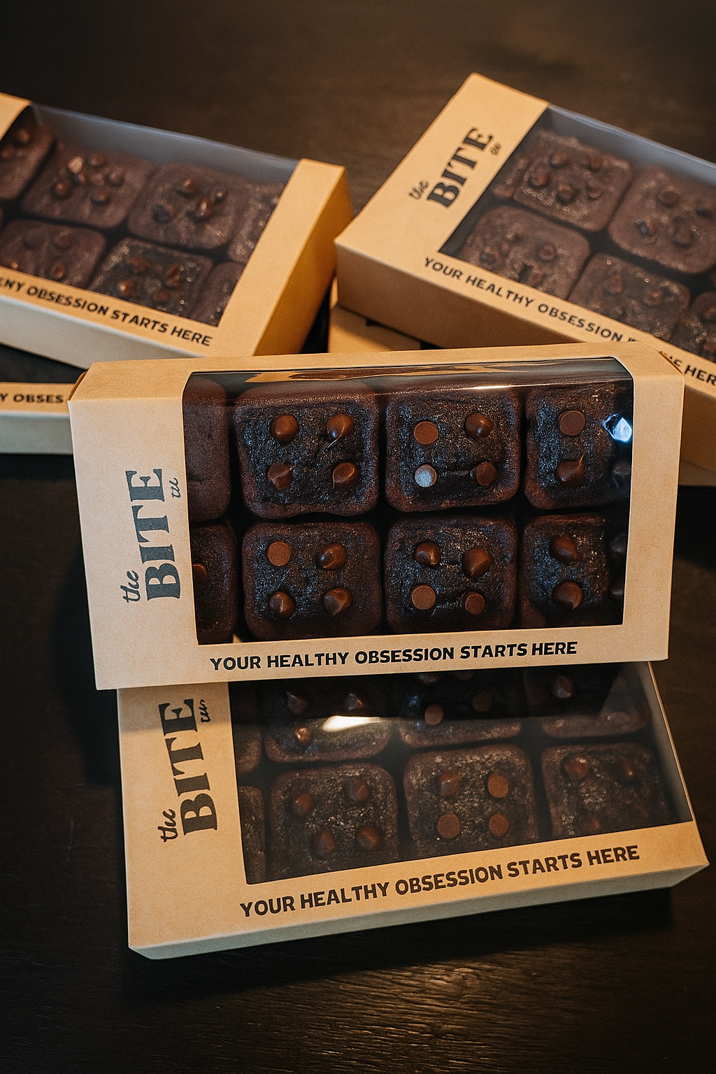Dark Chocolate Brownie - Box of 8